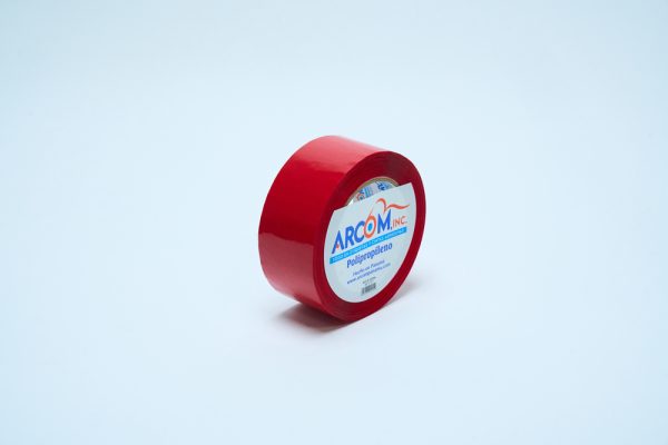 Tape Polipropileno color rojo